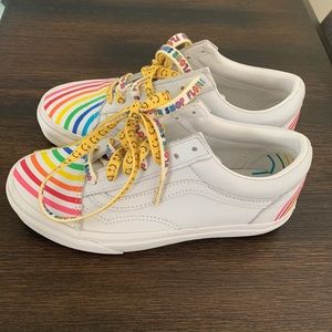 Flour Shop Rainbow Vans